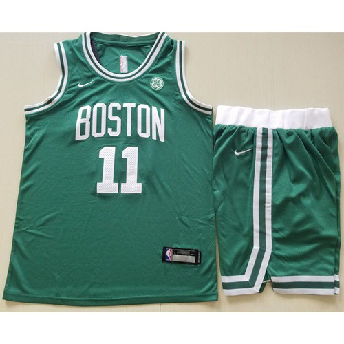 Boston Celtics #11 Kyrie Irving Green A Set Swingman Icon Edition Jersey Mens