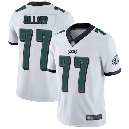 Philadelphia Eagles #77 Andre Dillard White Men's Stitched Vapor Untouchable Limited Jersey Men's