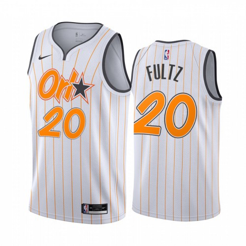 Orlando Magic #20 Markelle Fultz White Youth Swingman 2020-21 City Edition Jersey Youth