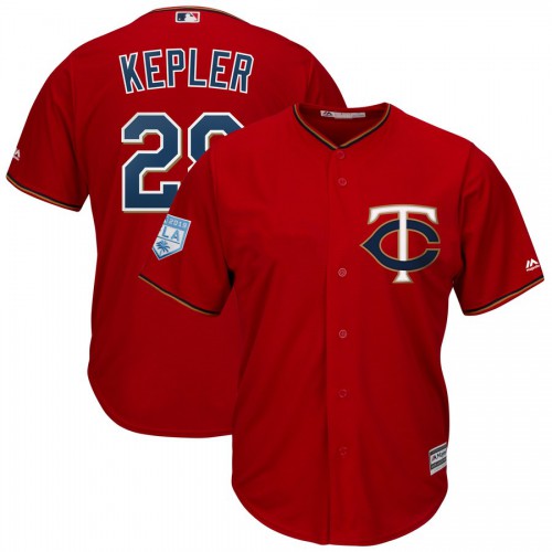 Minnesota Twins #26 Max Kepler Red 2019 Spring Training Cool Base Stitched Jersey Men's