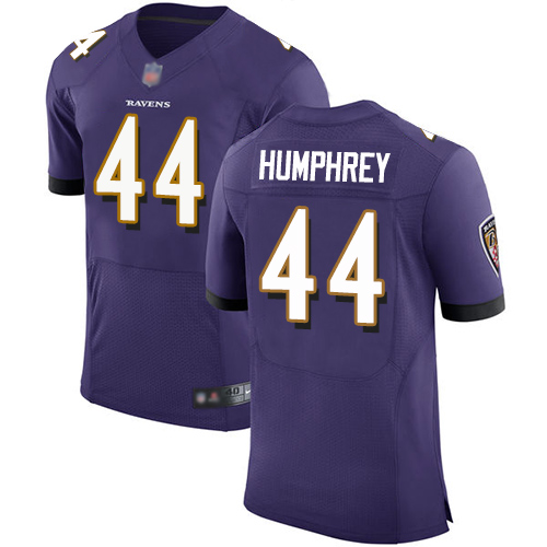 Ravens #44 Marlon Humphrey Purple Team Color Men's Stitched Vapor Untouchable Elite Jersey