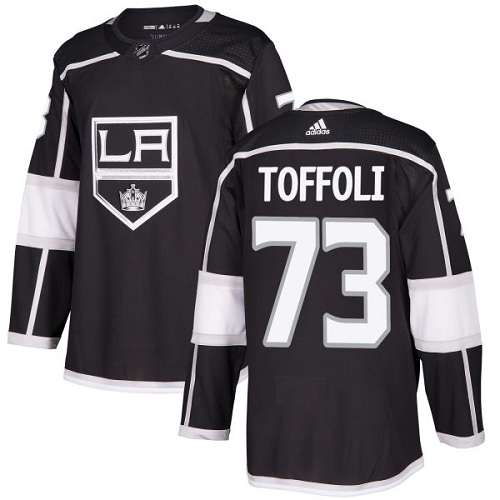 Adidas Los Angeles Kings #73 Tyler Toffoli Black Home Authentic Stitched Youth Jersey Youth