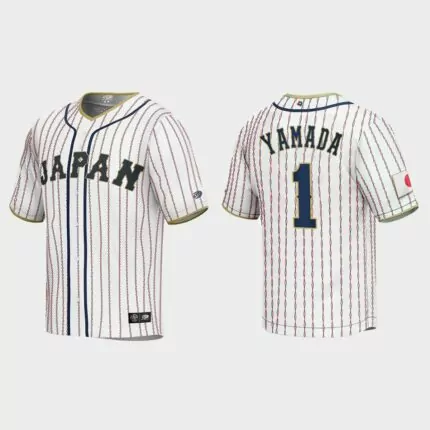 Tetsuto Yamada Japan Baseball 2023 World Baseball Classic Jersey – White