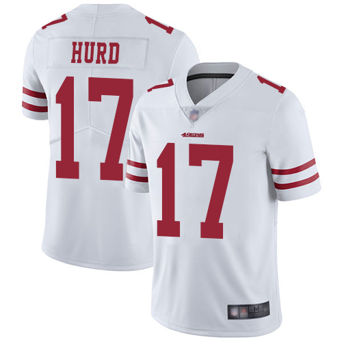 San Francisco 49ers #17 Jalen Hurd White Youth Stitched Vapor Untouchable Limited Jersey Youth
