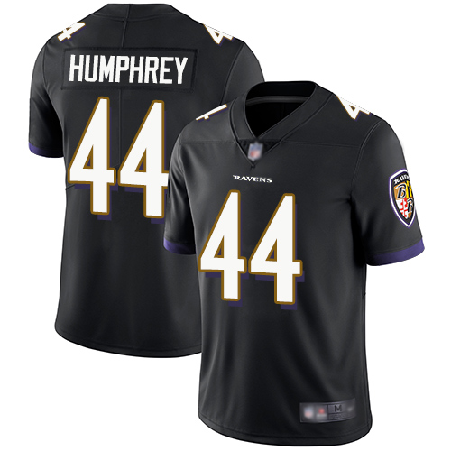 Baltimore Ravens #44 Marlon Humphrey Black Alternate Youth Stitched Vapor Untouchable Limited Jersey Youth