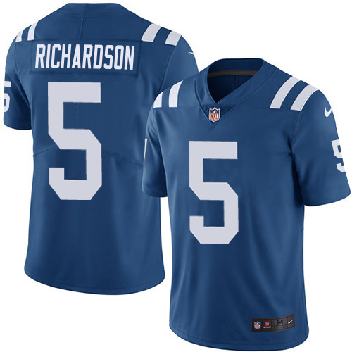 Colts #5 Anthony Richardson Men's Royal Retired Player Limited Jersey