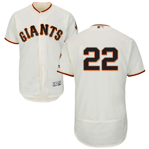 San Francisco Giants #22 Andrew McCutchen Cream Flexbase Authentic Collection Stitched Jersey Men's