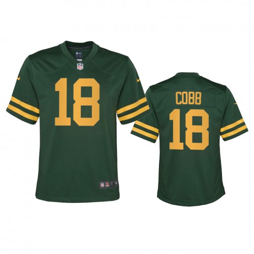 Green Bay Green Bay Packers #18 Randall Cobb Youth Alternate Game Player Jersey - Green Youth