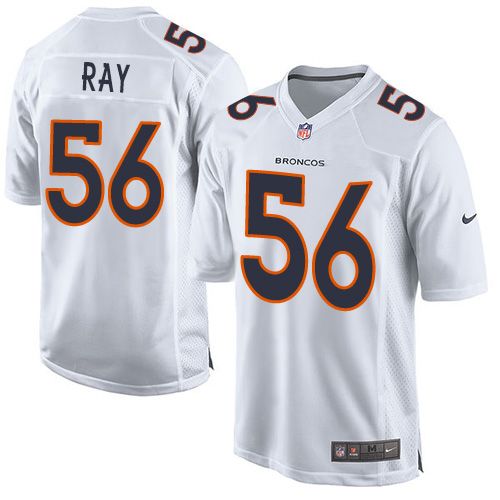 Denver Broncos #56 Shane Ray White Men's Stitched Game Event Jersey Men's