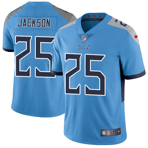 Tennessee Titans #25 Adoree' Jackson Light Blue Alternate Youth Stitched Vapor Untouchable Limited Jersey Youth