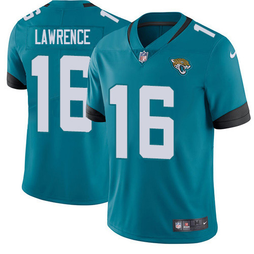 Jaguars #16 Trevor Lawrence Teal Green Alternate Youth Stitched Vapor Untouchable Limited Jersey