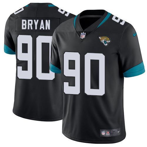 Jacksonville Jaguars #90 Taven Bryan Black Team Color Youth Stitched Vapor Untouchable Limited Jersey Youth