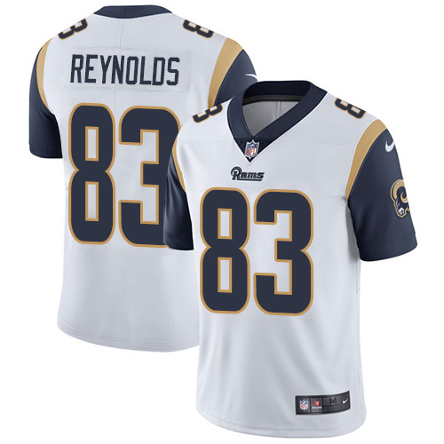 Los Angeles Rams #83 Josh Reynolds White Men's Stitched Vapor Untouchable Limited Jersey Men's