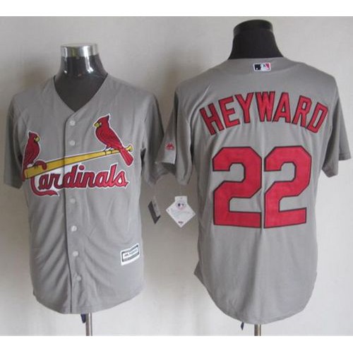 St.Louis Cardinals #22 Jason Heyward Grey New Cool Base Stitched Jersey Men's
