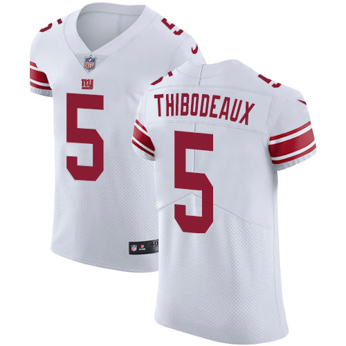 Giants #5 Kayvon Thibodeaux White Men's Stitched Vapor Untouchable Elite Jersey