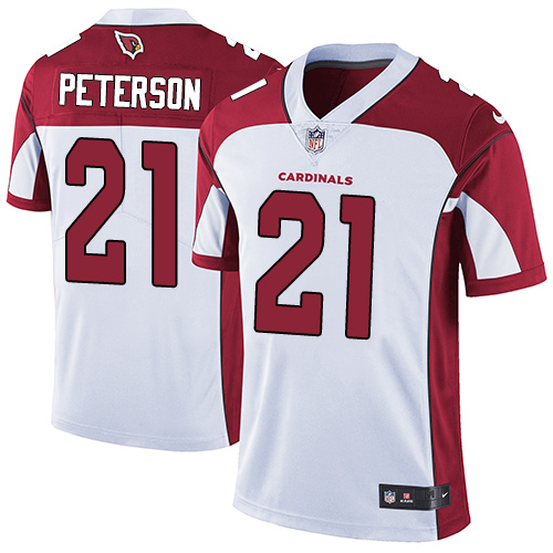 Cardinals #21 Patrick Peterson White Youth Stitched Vapor Untouchable Limited Jersey