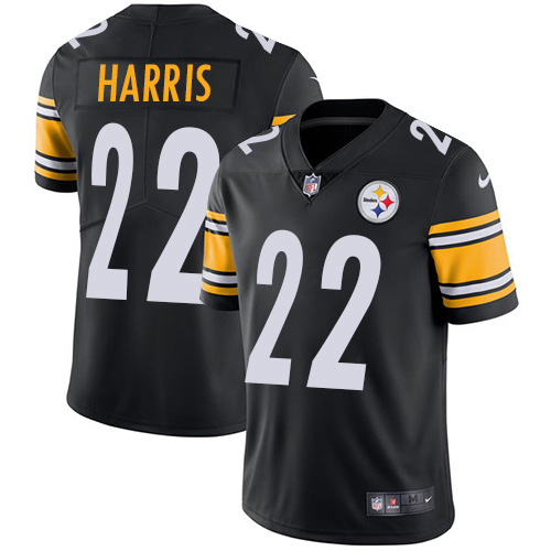 Steelers #22 Najee Harris Black Team Color Men's Stitched Vapor Untouchable Limited Jersey