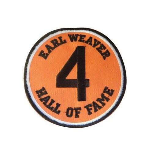 Stitched Baltimore Baltimore Orioles Earl Weaver Hall Of Fame Jersey Patch Men's