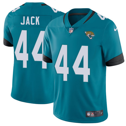 Jacksonville Jaguars #44 Myles Jack Teal Green Alternate Youth Stitched Vapor Untouchable Limited Jersey Youth