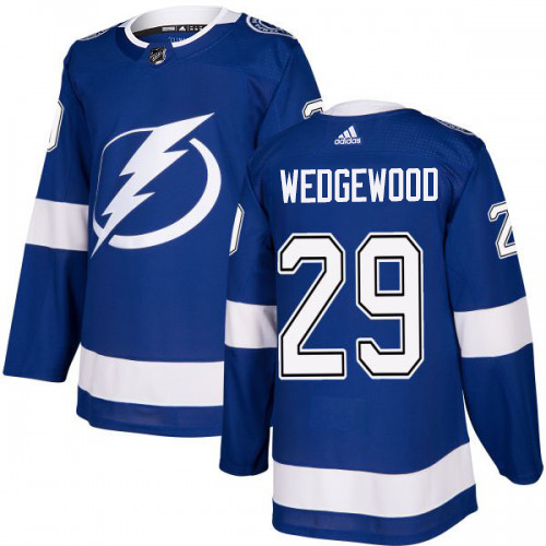 Adidas Tampa Bay Lightning #29 Scott Wedgewood Blue Home Authentic Youth Stitched Jersey Youth
