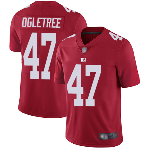 New York Giants #47 Alec Ogletree Red Alternate Men's Stitched Vapor Untouchable Limited Jersey Men's