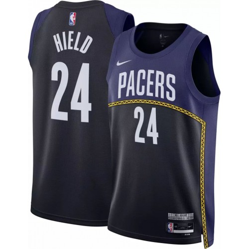 Indiana Indiana Pacers #24 Buddy Hield Unisex Blue 2022-23 Swingman Jersey - City Edition Mens