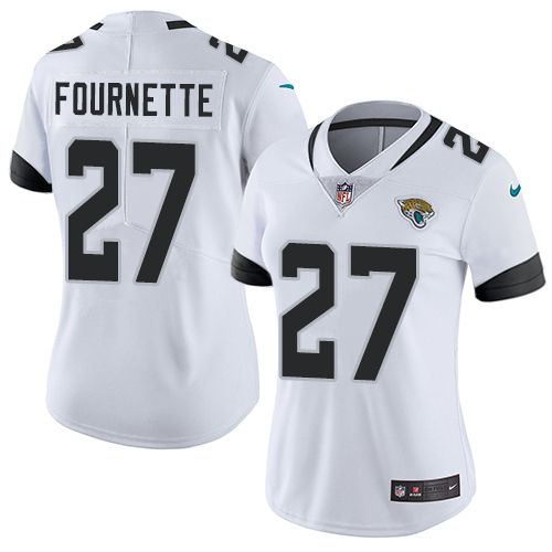 Jaguars #27 Leonard Fournette White Women's Stitched Vapor Untouchable Limited Jersey