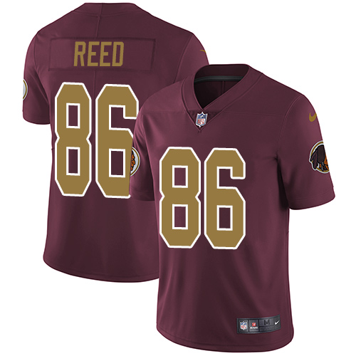 Washington Commanders #86 Jordan Reed Burgundy Red Alternate Youth Stitched Vapor Untouchable Limited Jersey Youth