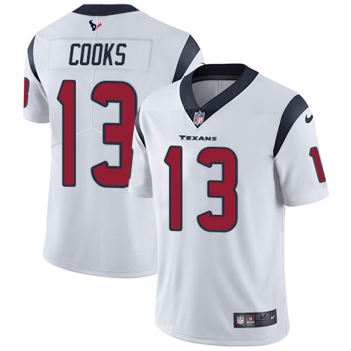Texans #13 Brandin Cooks White Men's Stitched Vapor Untouchable Limited Jersey