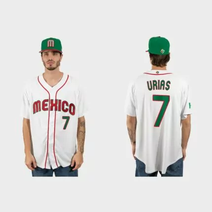 Julio Urias Mexico Baseball 2023 World Baseball Classic Jersey – White