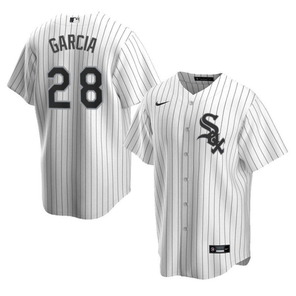 Men's Youth Women's Chicago White Sox 28 Replica White Home 2020 Player Leury Garcia Jersey