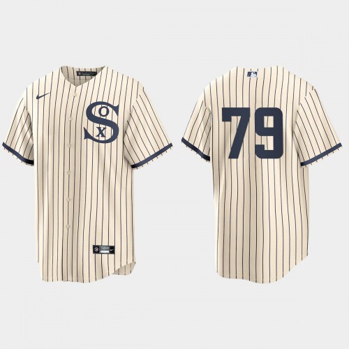 Chicago Chicago White Sox #79 Jose Abreu Men's White 2021 Field of Dreams Game Jersey Men's