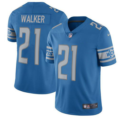 Detroit Lions #21 Tracy Walker Light Blue Team Color Youth Stitched Vapor Untouchable Limited Jersey Youth