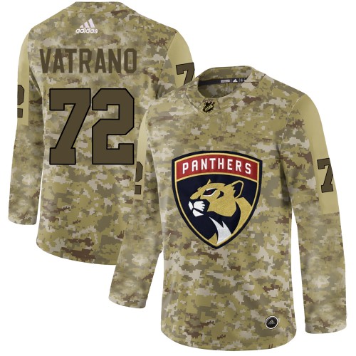 Adidas Florida Panthers #72 Frank Vatrano Camo Authentic Stitched Jersey Men's