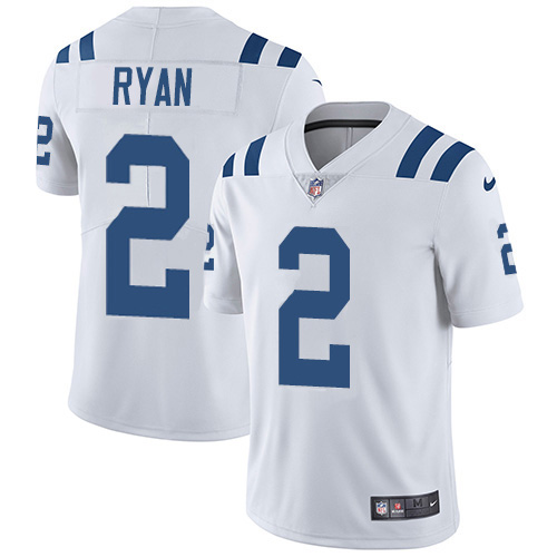 Colts #2 Matt Ryan Men's White Retired Player Limited Jersey