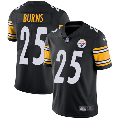 Pittsburgh Steelers #25 Artie Burns Black Team Color Youth Stitched Vapor Untouchable Limited Jersey Youth