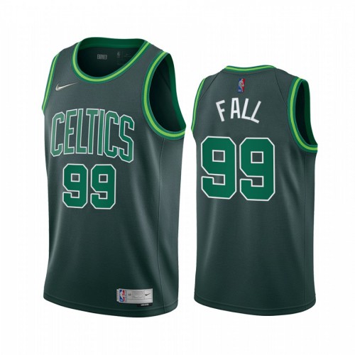 Boston Boston Celtics #99 Tacko Fall Green Womens Swingman 2020-21 Earned Edition Jersey Womens