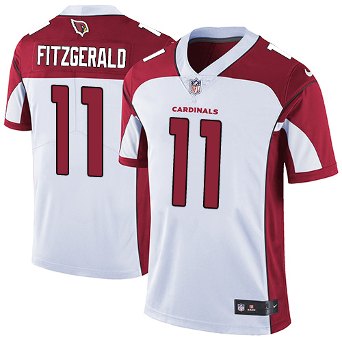 Cardinals #11 Larry Fitzgerald White Youth Stitched Vapor Untouchable Limited Jersey