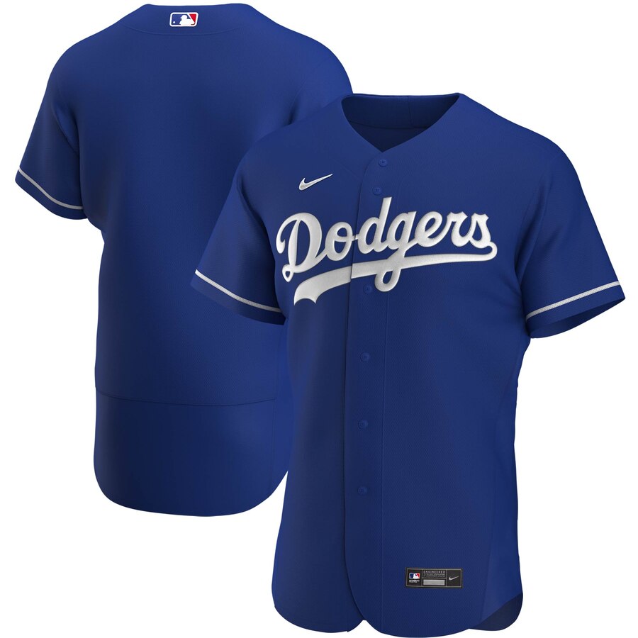 Los Angeles Dodgers Men's Royal Alternate 2020 Authentic Official Team Jersey