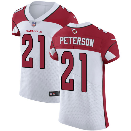 Cardinals #21 Patrick Peterson White Men's Stitched Vapor Untouchable Elite Jersey