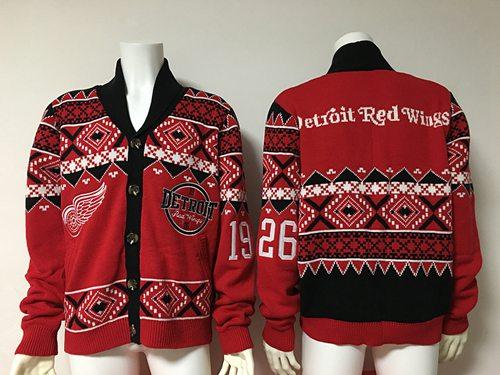 Detroit Red Wings Men's Ugly Sweater Red
