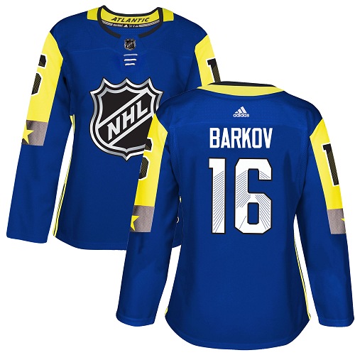 Adidas Florida Panthers #16 Aleksander Barkov Royal 2018 All-Star Atlantic Division Authentic Women's Stitched Jersey Womens