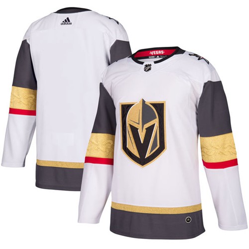 Adidas Golden Knights Blank White Road Authentic Stitched Jersey