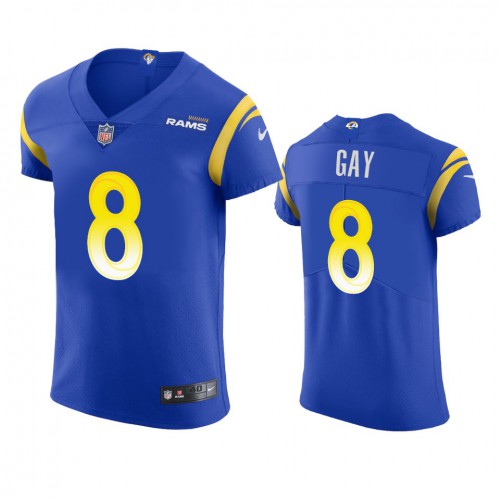 Los Angeles Los Angeles Rams #8 Matt Gay Men's Vapor Elite Player Jersey - Royal Men's