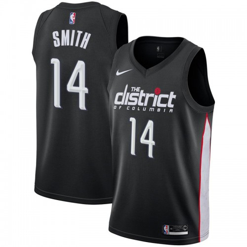 Washington Wizards #14 Ish Smith Black Youth Swingman City Edition 2018/19 Jersey Youth