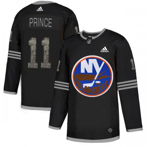 Adidas New York Islanders #11 Shane Prince Black Authentic Classic Stitched Jersey Men's