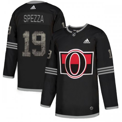 Adidas Ottawa Senators #19 Jason Spezza Black_1 Authentic Classic Stitched Jersey Men's