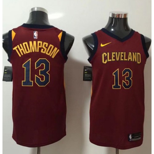 Cleveland Cavaliers #13 Tristan Thompson Red Swingman Icon Edition Jersey Mens