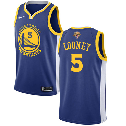 Golden State Warriors #5 Kevon Looney 2022 Finals Swingman Icon Edition Jersey Mens