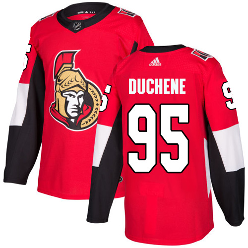 Adidas Ottawa Senators #95 Matt Duchene Red Home Authentic Stitched Youth Jersey Youth
